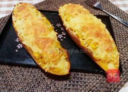 芝士焗红薯的做法图解17