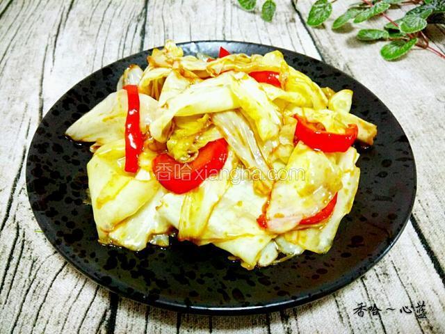 蚝油手撕包菜