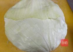 蚝油手撕包菜的做法图解2