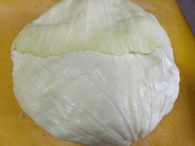 平包菜备料