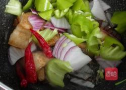 葱头炒五花肉的做法图解7