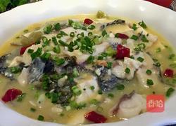 豆腐酸菜鱼的做法图解8