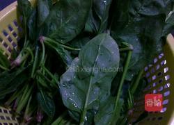 炝菠菜的做法图解2