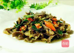 辣炒鸡肾的做法图解15