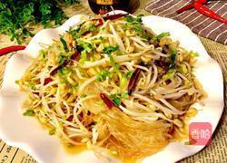 绿豆芽炒粉丝的做法图解12