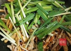 香干炒肉丝的做法图解11