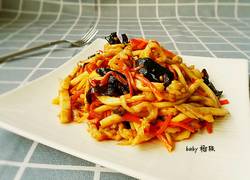 杏鲍菇炒肉丝