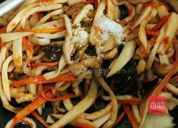 杏鲍菇炒肉丝的做法图解13