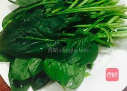 菠菜丸子汤的做法图解2