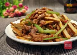 芹菜豆干炒肉的做法图解7