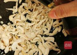 荷兰豆炒鸡丝的做法图解8