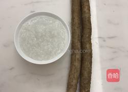 剩米粥山药糊的做法图解1
