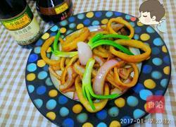 豉香鱿鱼的做法图解7