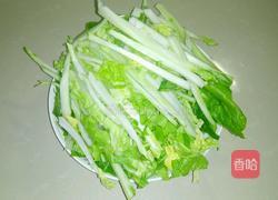 蒜蓉辣椒酱炒白菜的做法图解2