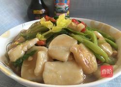 蚝油炒年糕的做法图解6