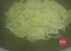 来一盘 素炒包心菜的做法图解1