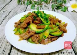 云南小瓜炒肉的做法图解12