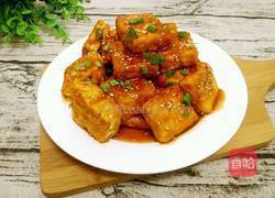 茄汁豆腐的做法图解7