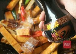 豆干炒腊肉的做法图解8