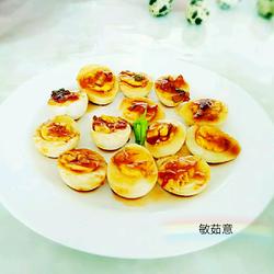 辣酱淋鸟蛋的做法[图]