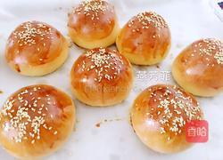 自制汉堡面包胚的做法图解13