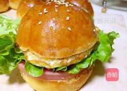 自制汉堡面包胚的做法图解14