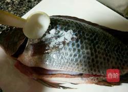 黄豆酱焖罗非鱼的做法图解4