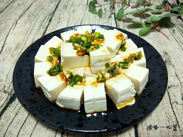 凉拌嫩豆腐