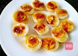 辣酱淋鸟蛋的做法图解7