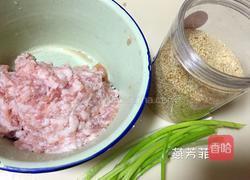 香葱小肉饼的做法图解4