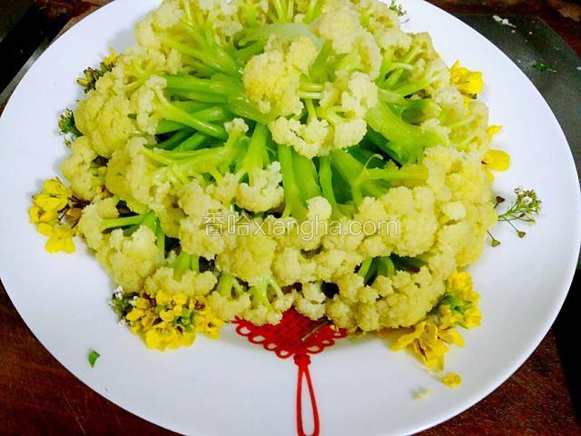 捞出来摆盘