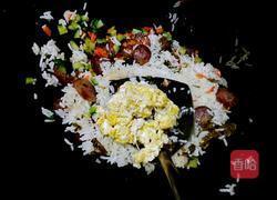 香肠炒米饭的做法图解10