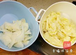 醋溜白菜的做法图解4