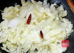 醋溜白菜的做法图解8