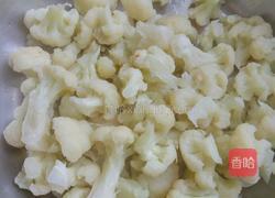 菜花炒肉的做法图解5