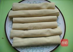 蔬菜腐皮卷的做法图解8
