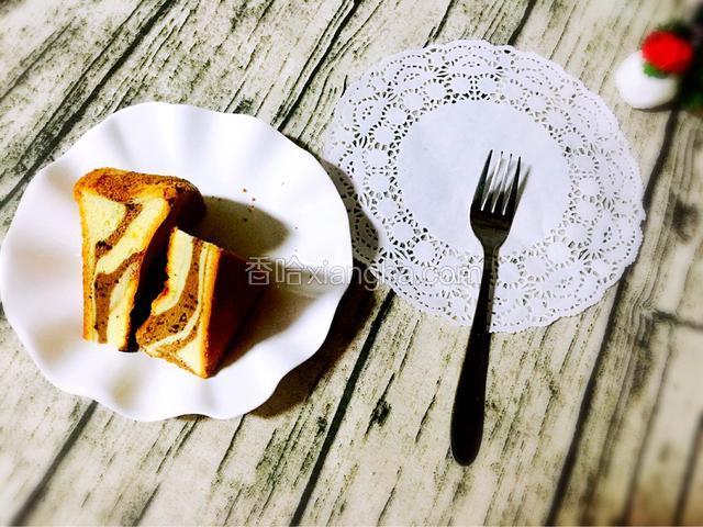 双色戚风蛋糕