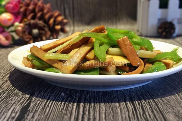 青椒豆干