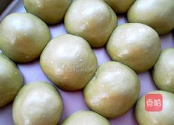 菠菜面豆沙小餐包的做法图解14