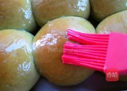 菠菜面豆沙小餐包的做法图解16