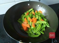 素炒荷兰豆的做法图解4