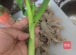 炒羊肚的做法图解4