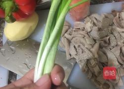 炒羊肚的做法图解5