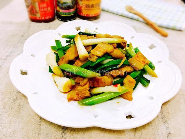 香蒜辣炒回锅肉