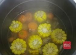玉米胡萝卜炖排骨的做法图解6