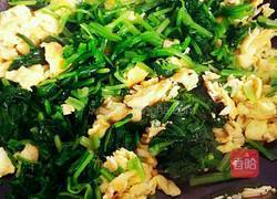 虾皮鸡蛋炒菠菜的做法图解12