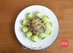  虎斑海蜇拌黄瓜的做法图解4