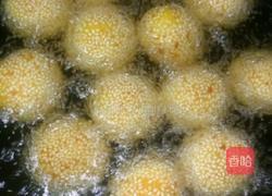 奶香奶酪芝麻球的做法图解6