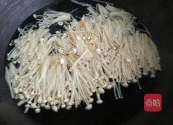 凉拌金针菇的做法图解4