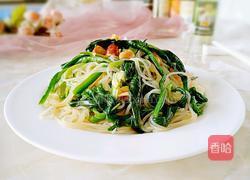 芥末菠菜的做法图解9